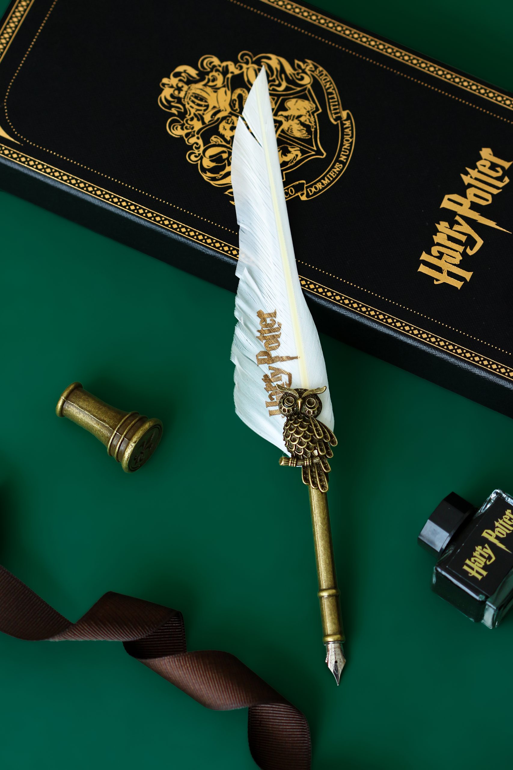 Harry Potter Beyaz Tüylü Kalem - Görsel 2